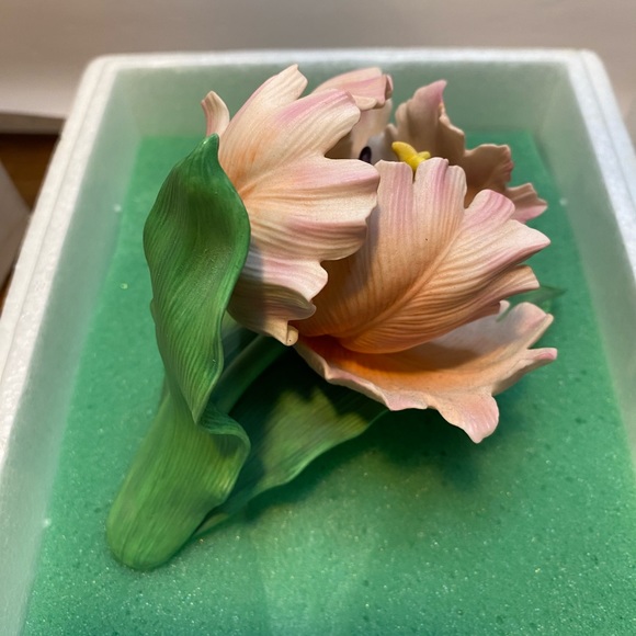 Lenox Parrot Tulip Porcelain Figurine - Retired - Picture 3 of 11